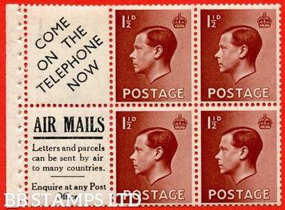 sg-459a-pb5-15-1d-red-brown-a-fine-unmounted-mint-booklet-pane-b60109