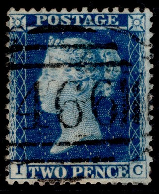gb-qv-sg34-2d-blue-plate-5-lc14-fine-used-cat-50-ic