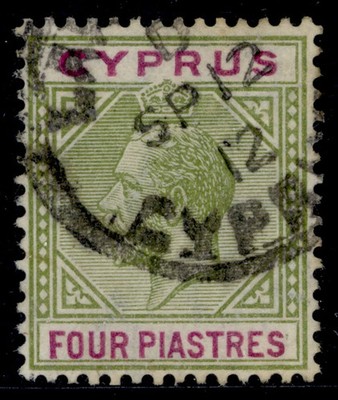 cyprus-gv-sg79a-4pi-olive-green-purple-used-cat-250-broken-triangle