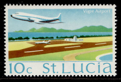st-lucia-qeii-sg281-10c-vigie-airport-nh-mint