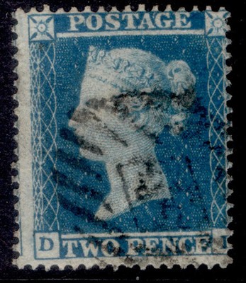 gb-qv-sg19-2d-dp-blue-plate-4-sc16-fine-used-cat-75-di