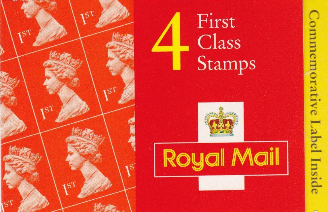 hb11-1996-qeii-70th-birthday-label-4-x-1st-class-barcode-booklet-no-cylinder