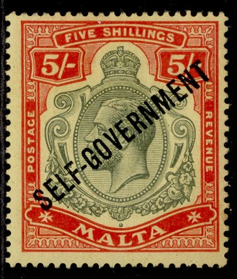 malta-gv-sg113-5s-green-red-yellow-m-mint-cat-60