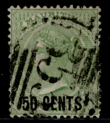 mauritius-qv-sg90-50c-on-1s-green-used