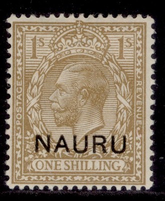 nauru-gv-sg12-1s-bistre-brown-m-mint-cat-7-5