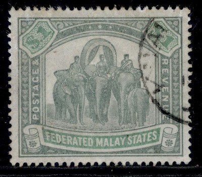 malaysia-federated-malay-qv-sg23-1-green-pale-green-fine-used-cat-225