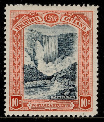 british-guiana-qv-sg220-10c-blue-black-brown-red-m-mint-cat-32