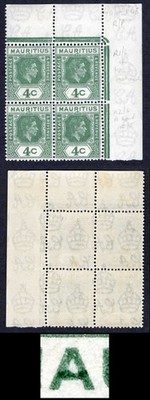 mauritius-sg254d-4c-deep-dull-green-r-h-pair-substantial-hand-retouching-u-m