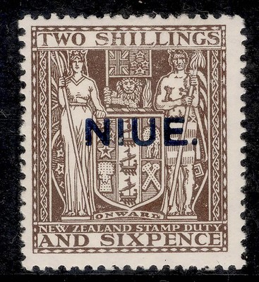 new-zealand-niue-gv-sg51-2s-6d-deep-brown-m-mint