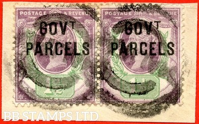 sg-o65-o65a-l24-l24a-1d-green-and-purple-govt-parcels-a-good-b83848