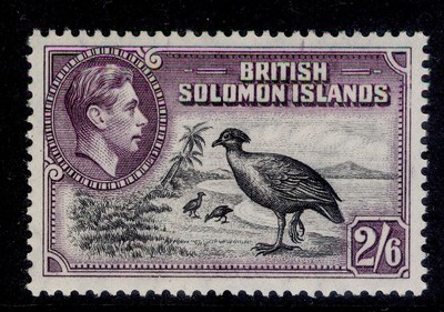 british-solomon-islands-gvi-sg70-2s-6d-black-violet-nh-mint-cat-38
