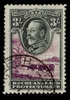 bechuanaland-protectorate-gv-sg108-3s-black-purple-fine-used-cat-75