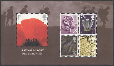 gb-2007-ms2796-lest-we-forget-miniature-sheet-unmounted-mint
