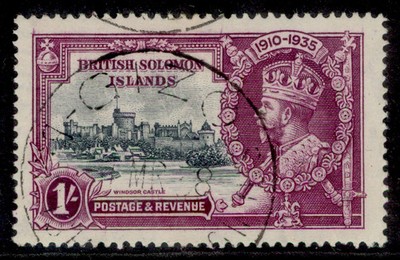 british-solomon-islands-gvi-sg56-1s-slate-purple-fine-used-cat-29-cds