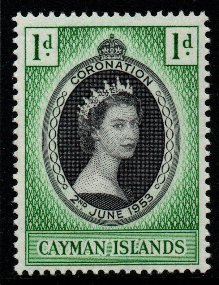 cayman-islands-sg162-1953-coronation-mnh