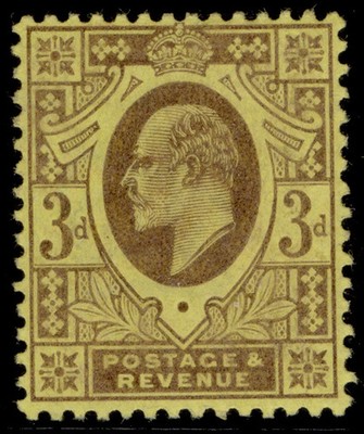 gb-edvii-sg232-spec-m19-1-3d-dull-purple-orange-yellow-nh-mint-cat-95