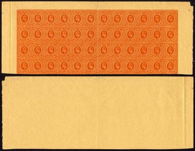 kevii-4d-dlr-imperf-plate-proof-in-orange-block-of-48-rare