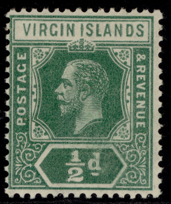 british-virgin-islands-gv-sg69v-d-green-double-impression-m-mint-cat-unlisted