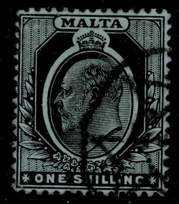 malta-edvii-sg62-1s-black-green-fine-used
