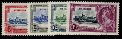 st-helena-gv-sg124-127-1935-silver-jubilee-set-m-mint-cat-38