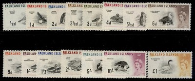 falkland-islands-qeii-sg193-207-1960-66-qeii-set-nh-mint-cat-180