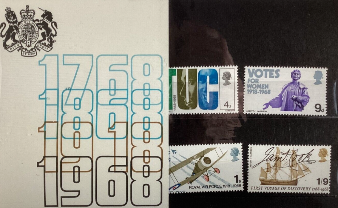 1968-anniversaries-presentation-pack-unmounted-mint-sealed