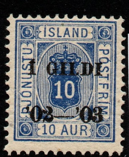 iceland-sgo97-1902-10a-ultramarine-p12-official-mtd-mint