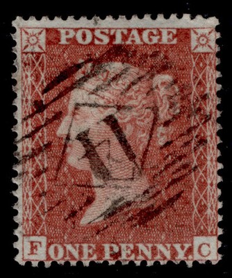 gb-qv-sg21-1d-red-brown-sc16-die-ii-fine-used-cat-50-fc