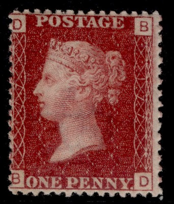 gb-qv-sg44-1d-lake-red-plate-177-vlh-mint-cat-45-bd