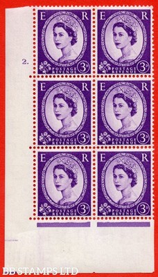 sg-545-s68-3d-deep-lilac-an-unmounted-mint-cylinder-block-of-6-cy-b93483