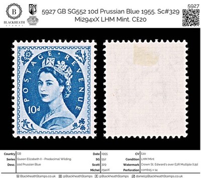 5927-gb-sg552-10d-prussian-blue-1955-sc-329-mi294xx-lhm-mint-c20