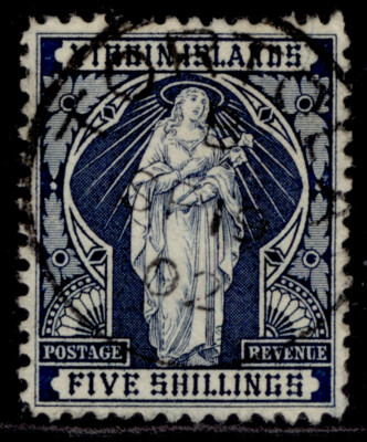 british-virgin-islands-qv-sg50-5s-indigo-very-fine-used-cat-90-cds
