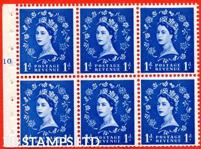 sg-611l-sb54-1d-ultramarine-an-unmounted-mint-cylinder-booklet-pane-o-b76486