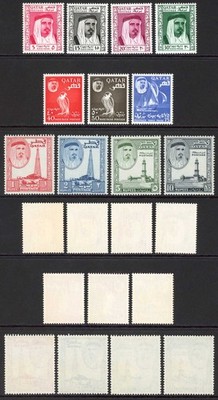 qatar-sg27-37-1961-set-of-11-u-m-cat-130-pounds