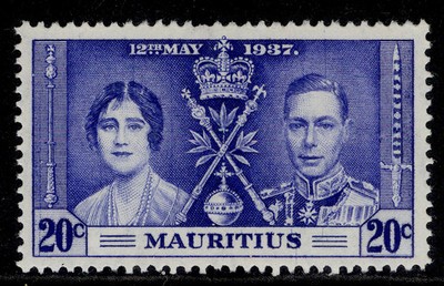 mauritius-gvi-sg251b-20c-bright-blue-m-mint-cat-100-line-by-sceptre-variety