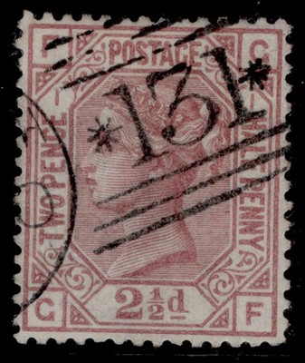 gb-qv-sg138-2d-rosy-mauve-blued-paper-fine-used-cat-120-gf