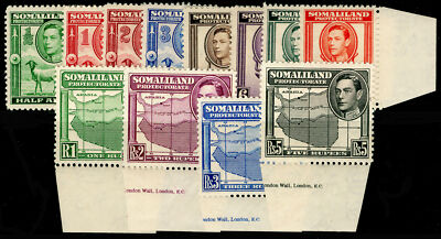 somaliland-protectorate-sg93-104-complete-set-lh-mint-cat-70-marginals