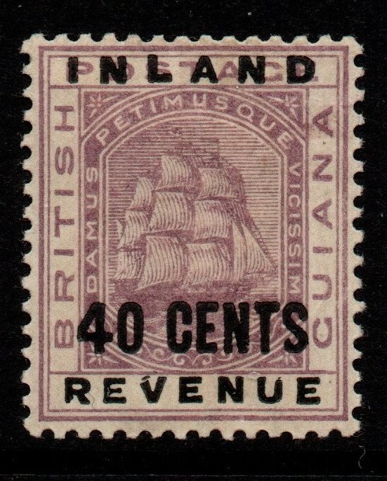british-guiana-sg183-1888-40c-dull-purple-mtd-mint