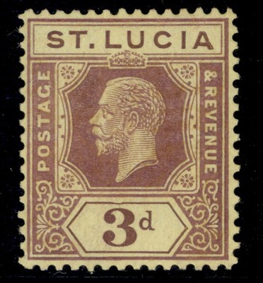 st-lucia-gv-sg100-3d-purple-pale-yellow-nh-mint
