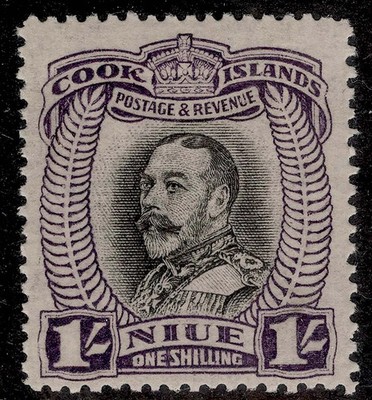 new-zealand-niue-gv-sg68-1s-black-purple-m-mint-cat-14
