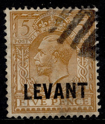 british-levant-gv-sg-l21-5d-yellow-brown-used-cat-30