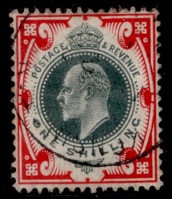 gb-edvii-sg259-spec-m46-4-1s-deep-dull-green-scarlet-c-used-cat-55-cds