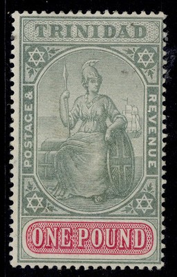 trinidad-qv-sg124-1-green-carmine-m-mint-cat-200