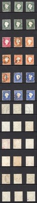 gambia-selection-of-wmk-ca-sideways-with-cdss-24-stamps