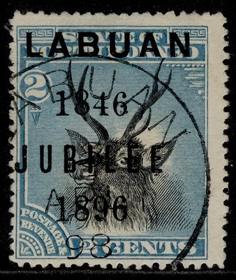 north-borneo-labuan-qv-sg84-2c-black-blue-fine-used-cat-38-cds