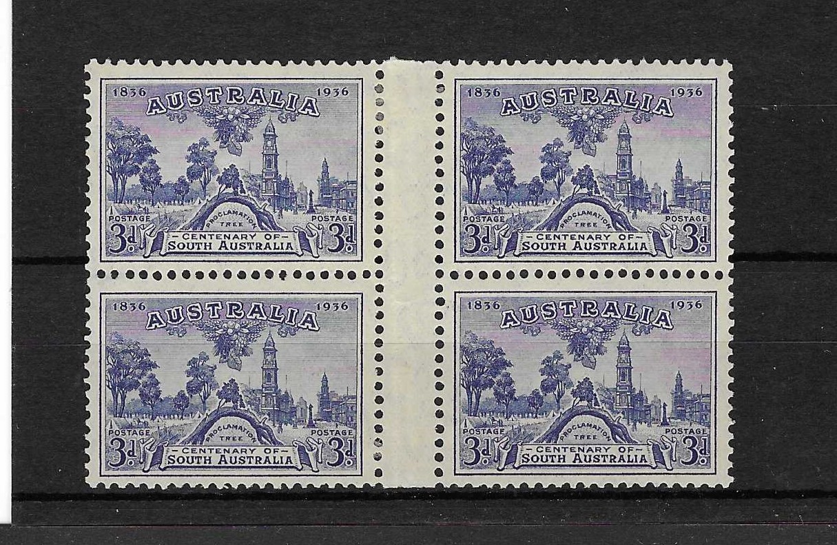 australia-cent-of-s-australia-3d-blue-sg162-in-gutter-block-of-4-fine-mtd-mint-cat-48