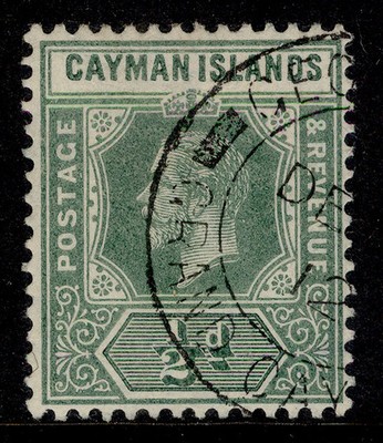 cayman-islands-gv-sg41-d-green-vfu-cat-5
