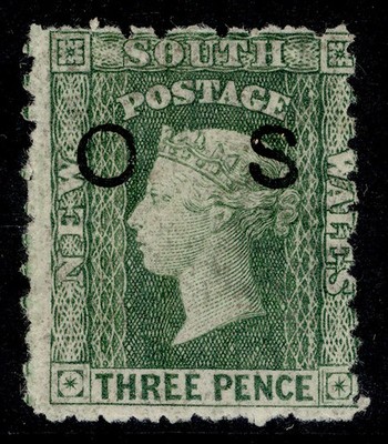 new-south-wales-qv-sg-o22aa-3d-yellow-green-opt-double-one-albino-m-mint