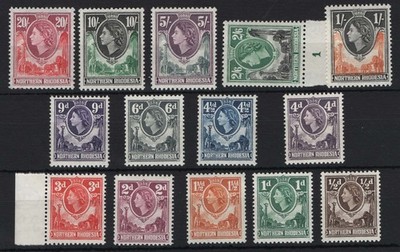 northern-rhodesia-1953-d-20s-set-of-14-um-sg61-74-c100