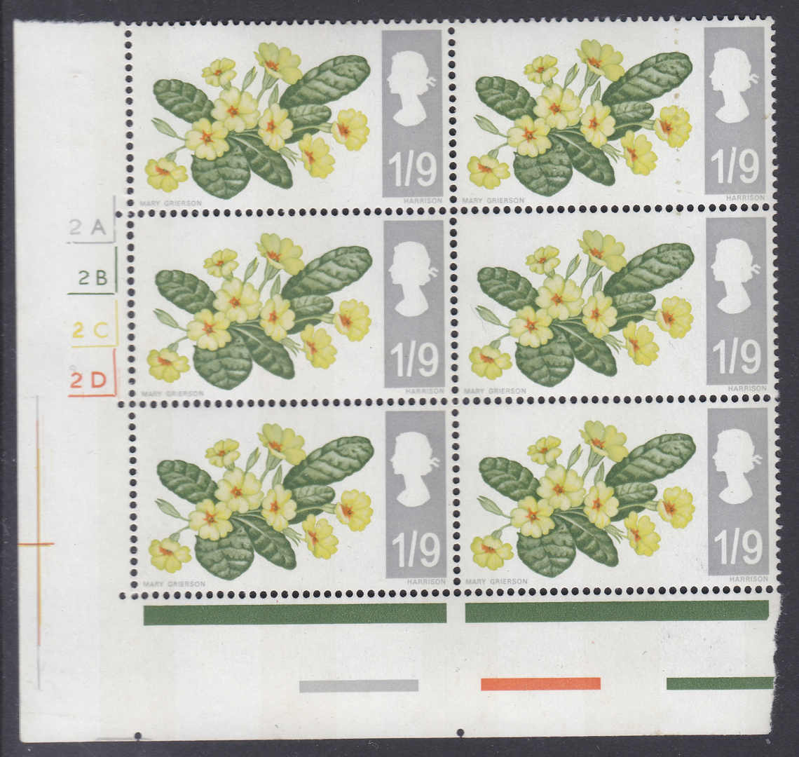 sg722-1-9-1967-british-flowers-ord-cylinder-2a-2d-no-dot-block-u-m